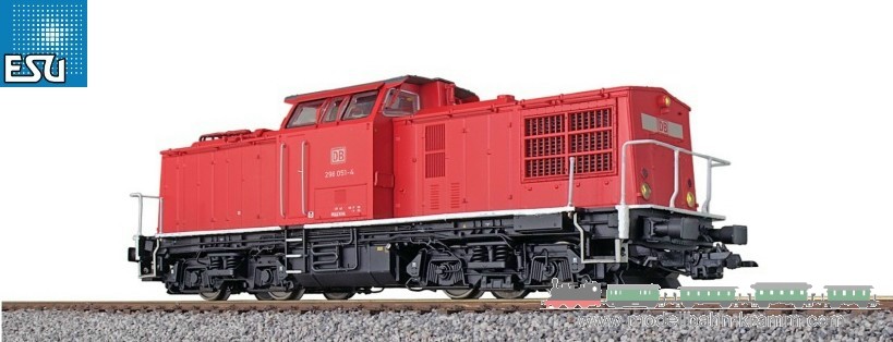 ESU 31766, EAN 4044645317662: H0 DC/AC Sound Diesellok V100 DB V