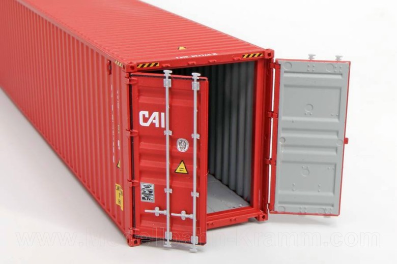 ESU 36545, EAN 4044645365458: H0 Taschenwagen mit 2x Container CMA / MSC, Epoche VI, AAE