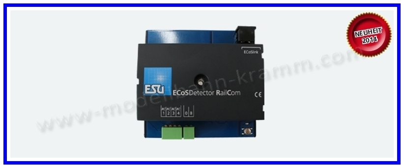ESU 50098, EAN 4044645500989: Ecos Detector RC Rückmeldem.
