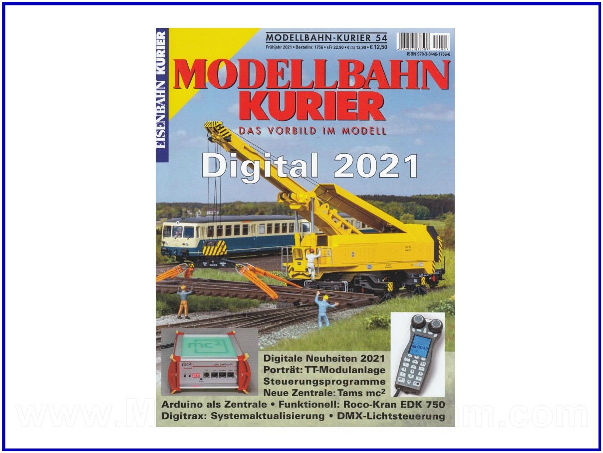 Eisenbahn-Kurier 1756, EAN 2000075273369: Modellbahn-Kurier 54
