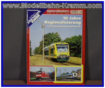 Eisenbahn-Kurier 1828, EAN 2000008387576: Spez.81, 10J.Regionalisierung