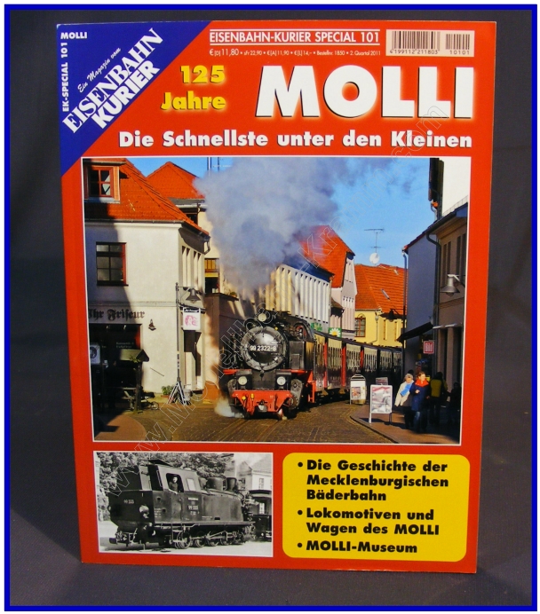 Eisenbahn-Kurier 1850, EAN 2000003463879: 125 Jahre Molli