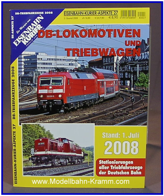 Eisenbahn-Kurier 1906, EAN 2000003147434: DB-Loks 2008
