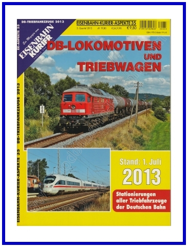 Eisenbahn-Kurier 1914, EAN 2000003672578: DB-Lokomotiven+Triebw.2013