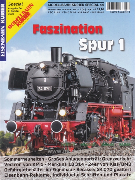 Eisenbahn-Kurier 1957, EAN 2000075535399: Faszination Spur 1 - Teil 24