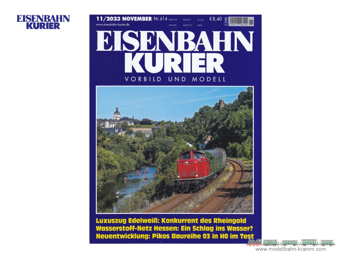 Eisenbahn-Kurier 23.1011, EAN 2000075447791: Eisenbahn Kurier 11/23