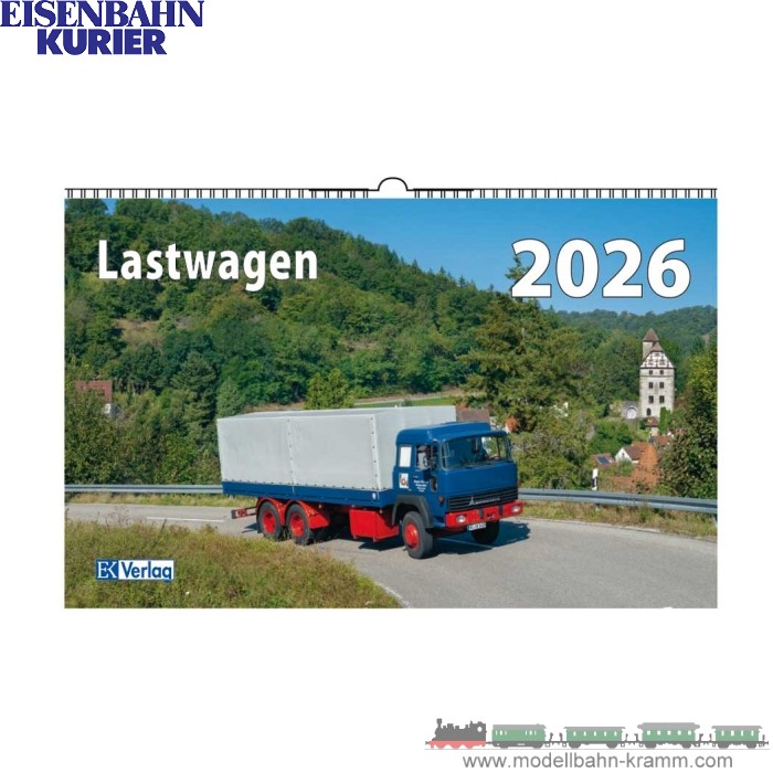 Eisenbahn-Kurier 5969, EAN 9783844659696: Lastwagen Kalender 2026