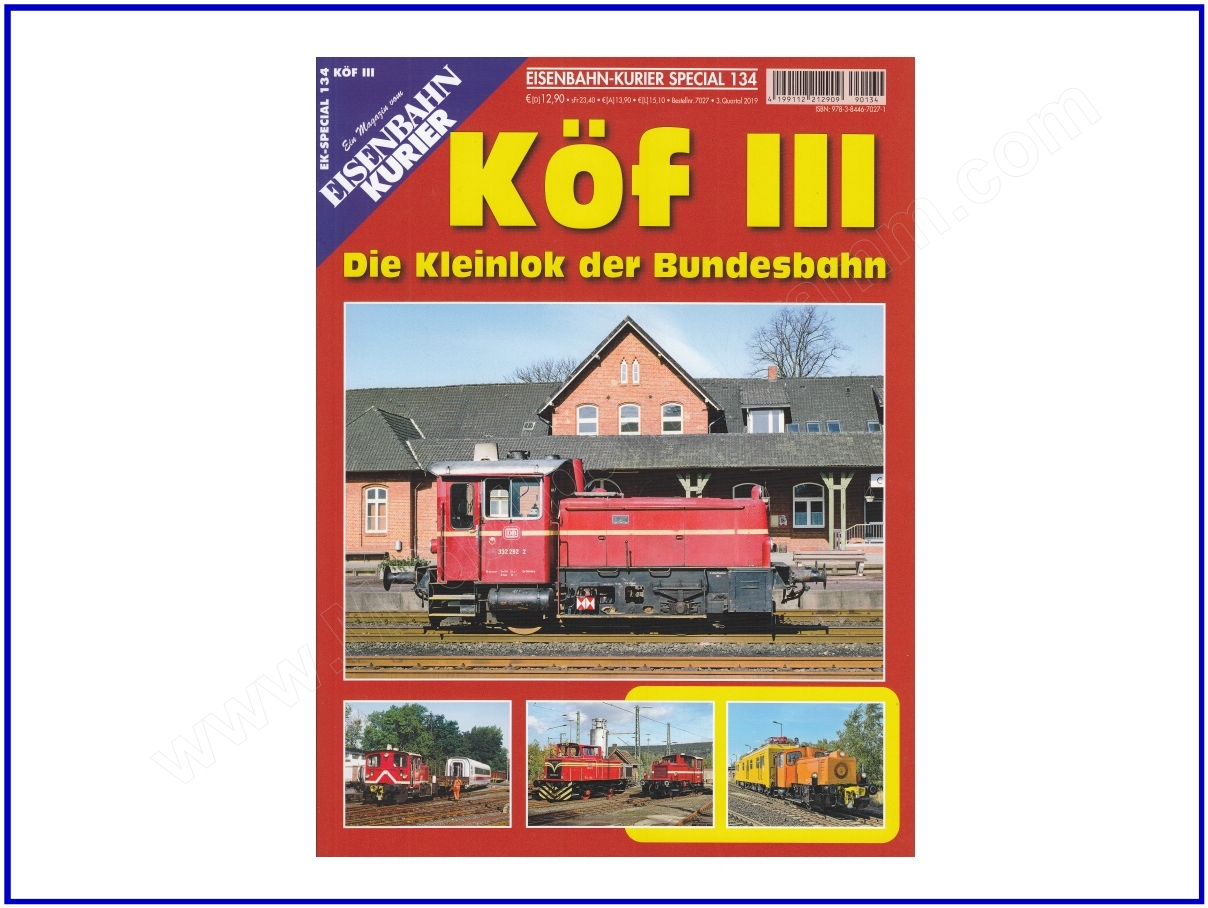 Eisenbahn-Kurier 7027, EAN 2000075089281: Köf III, Die Kleinlok der DB
