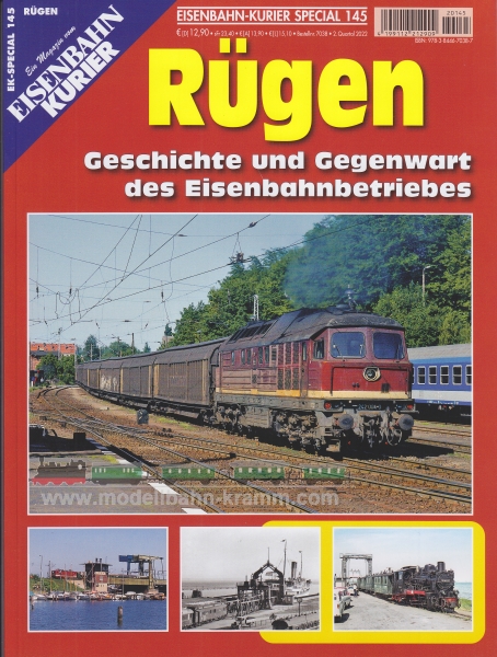 Eisenbahn-Kurier 7038, EAN 2000075402158: Special 145 Rügen