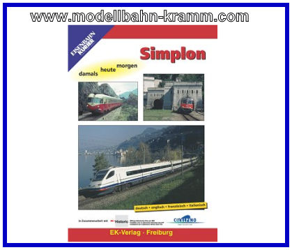 Eisenbahn-Kurier 8143, EAN 2000008394154: DVD-100 Jahre Simplon