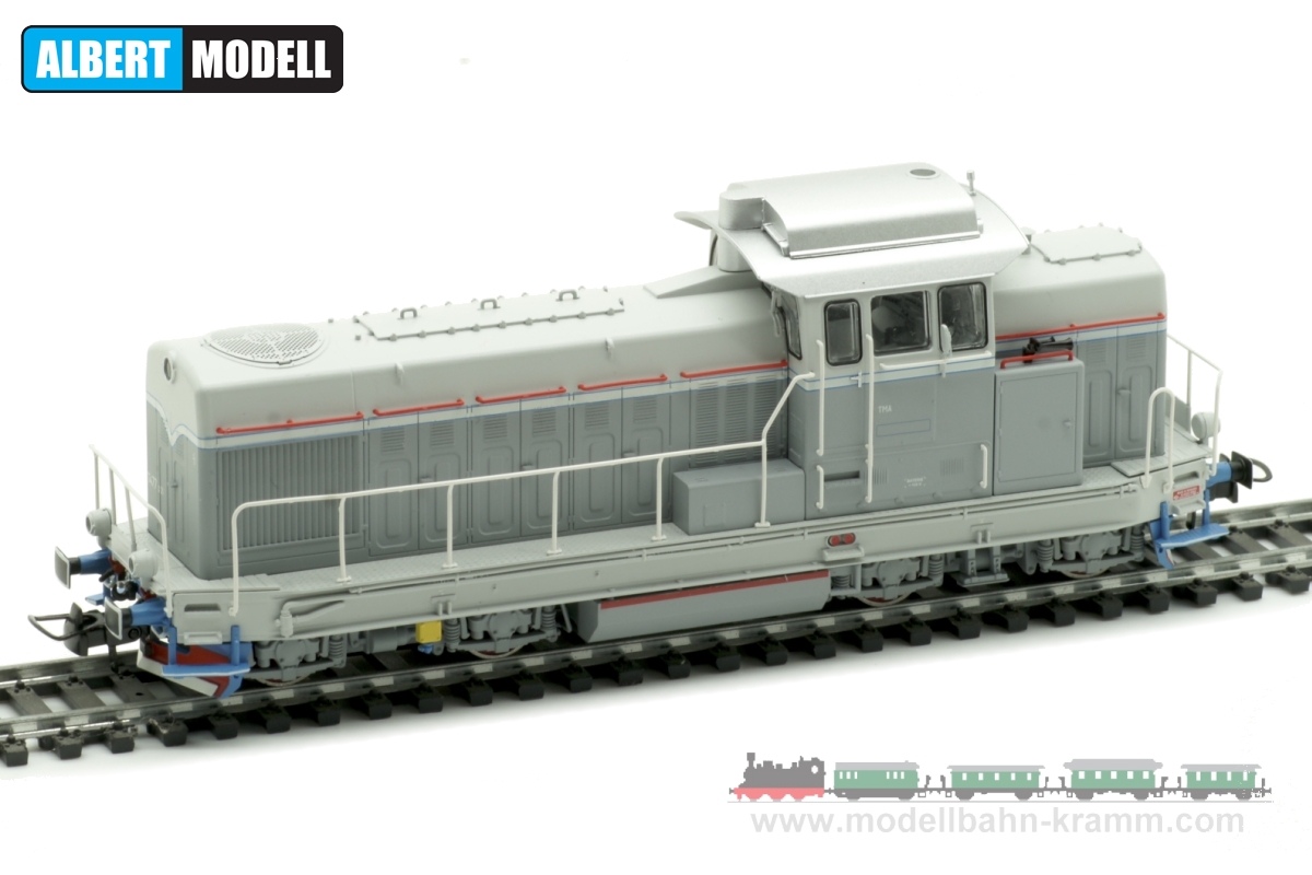 Albert Modell 080005, EAN 2000075522573: H0 analog TMA Diesellok T477 021, Epoche IV