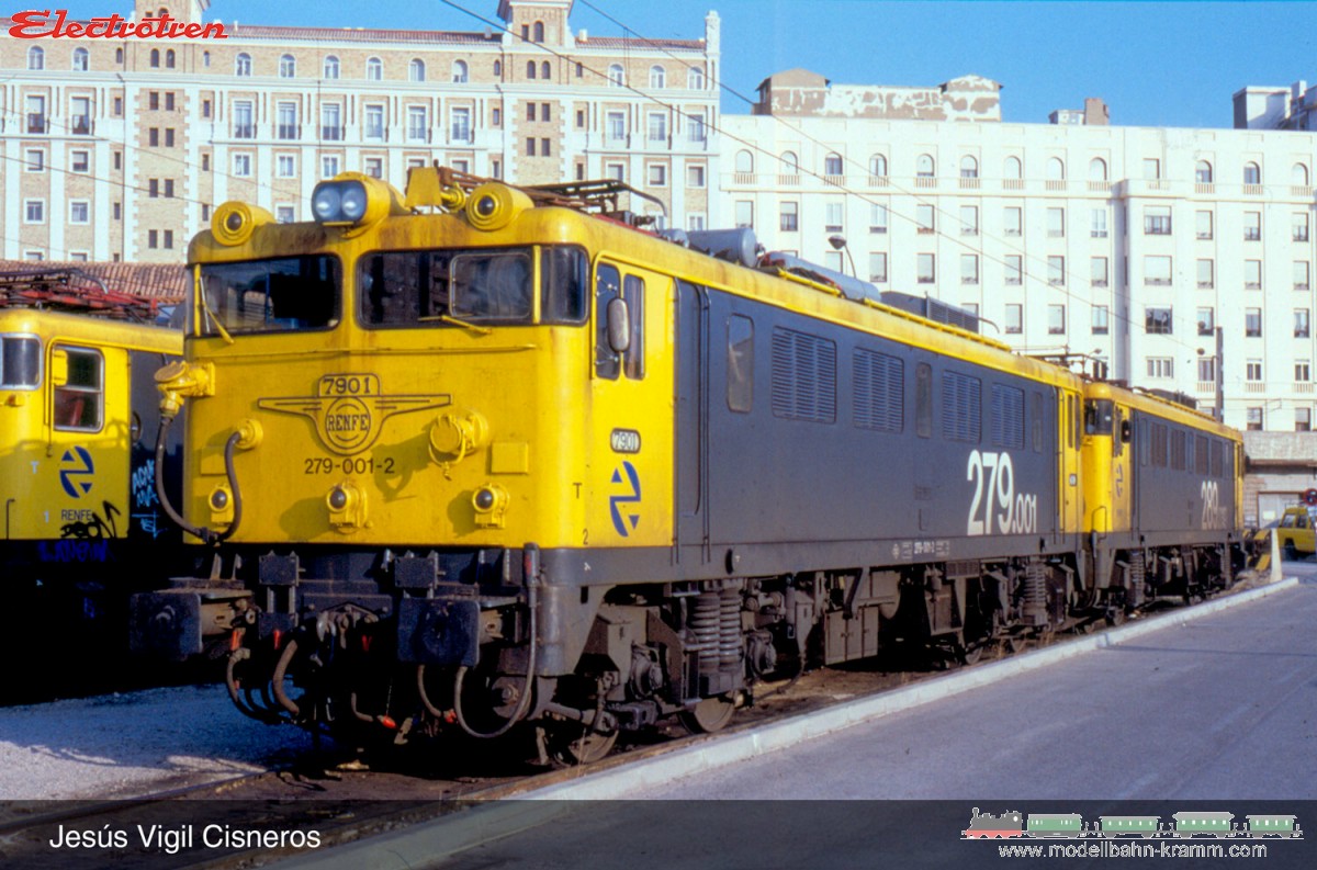 Electrotren 2006, EAN 5055286698705: H0 DC analog E-Lok Reihe 279 Taxi Lackierung Renfe