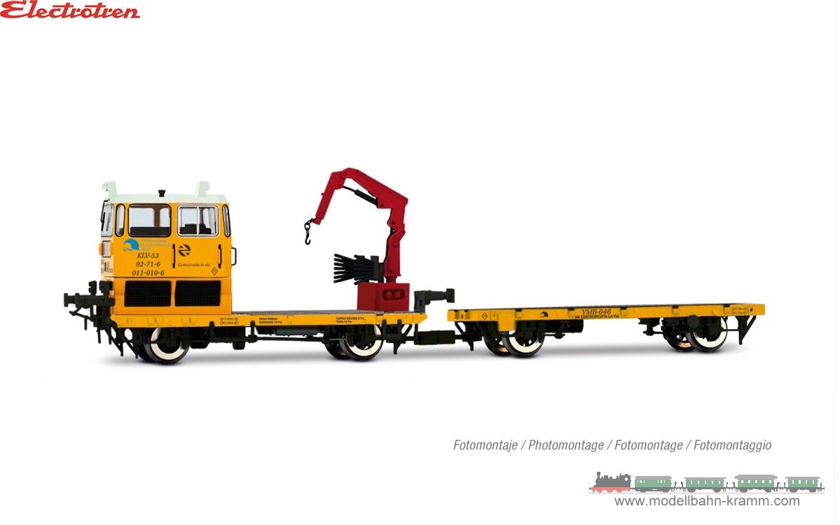 H0 DC digital Rottenkraftwagen KLV 53 RENFE