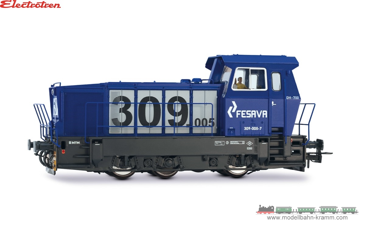 H0 DC Sound Diesel-Rangierlok Reihe 309 FESAVA