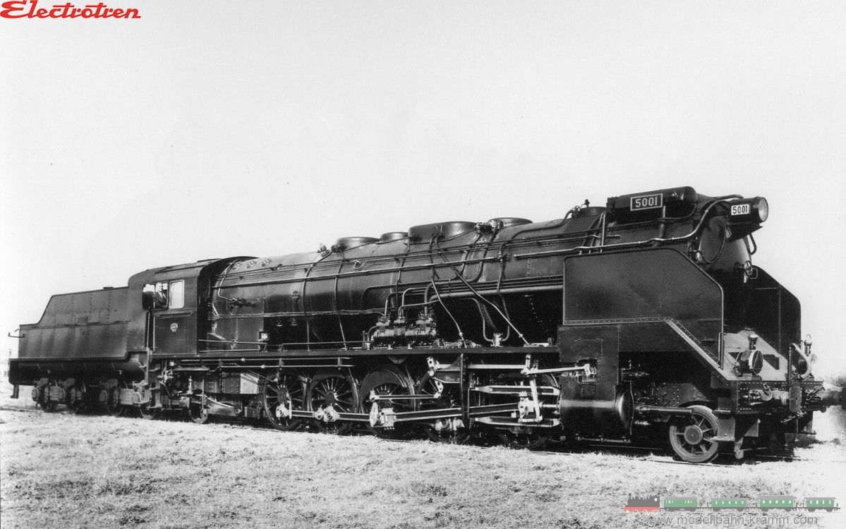 H0 DC analog Dampflok 5001 Santa Fe RENFE