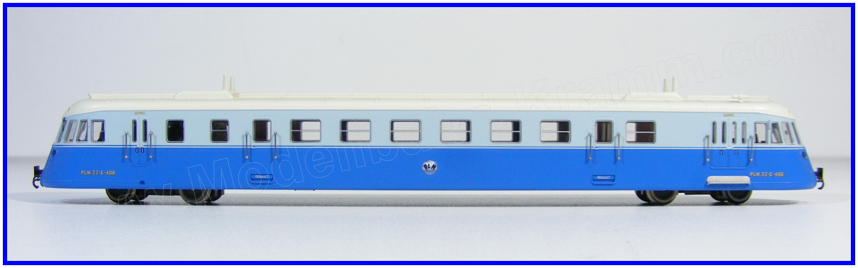 Electrotren 2116, EAN 2000008474191: H0 Triebwagen Bauart ABJ1 der PLM Ep II