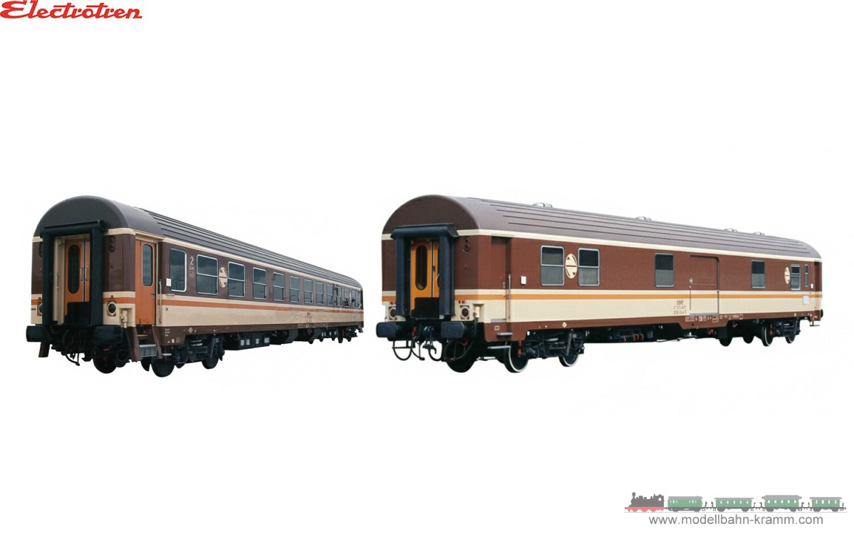 H0 DC 2-tlg. Set: Personenwagen BBL-9600 + DDE-10400 RENFE