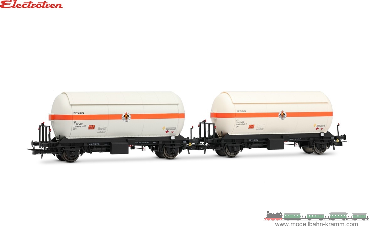 H0 DC 2-tlg. Set Gaskesselwagen RENFE
