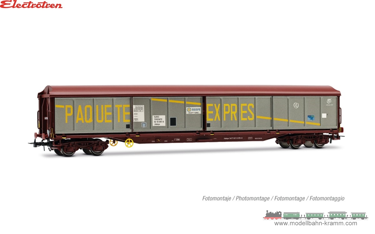 H0 DC 4-achs. DDJP-Wagen Paquete-Expres RENFE
