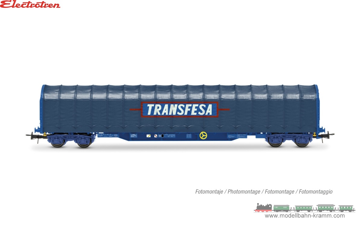 H0 DC Schiebeplanenwagen Transfesa der SNCF/RENFE