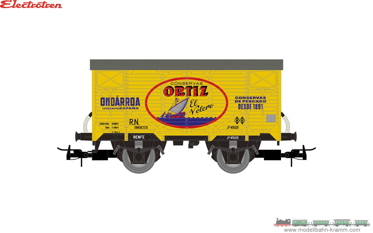 H0 DC Güterwagen Conservas Ortiz