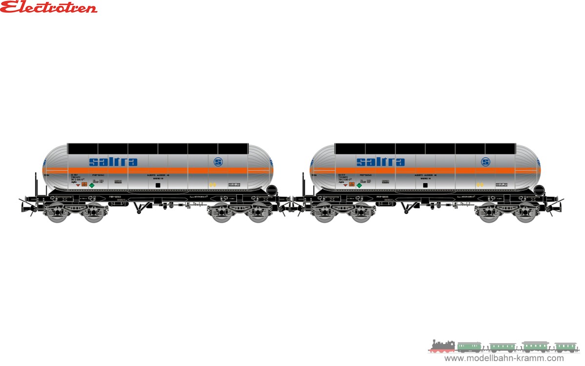 H0 DC 2-tlg. Set: Kesselwagen Saltra RENFE