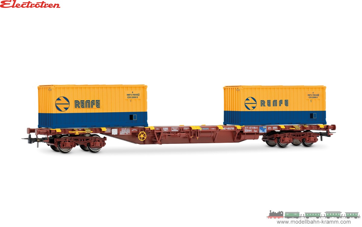 H0 DC Containertragwagen RENFE