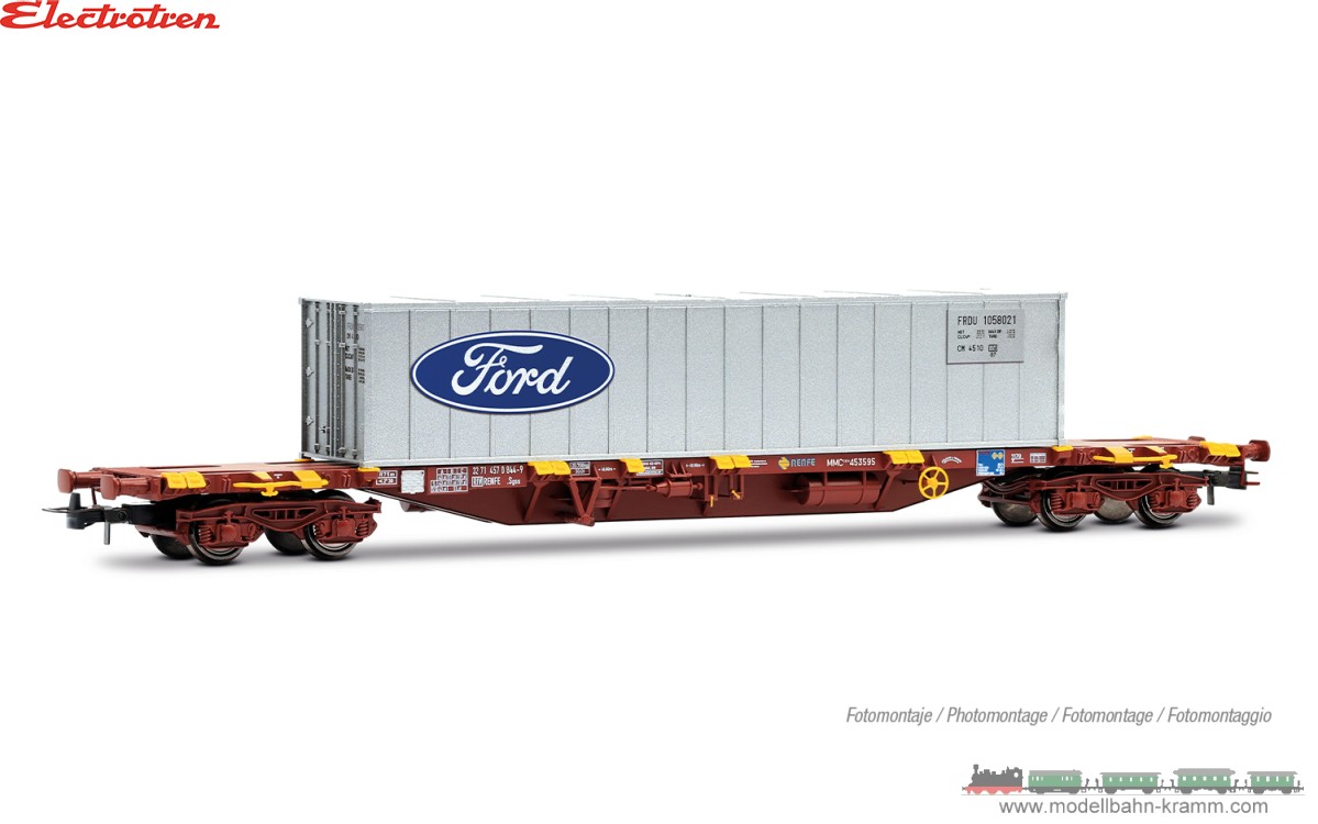 H0 DC Containertragwagen Ford RENFE