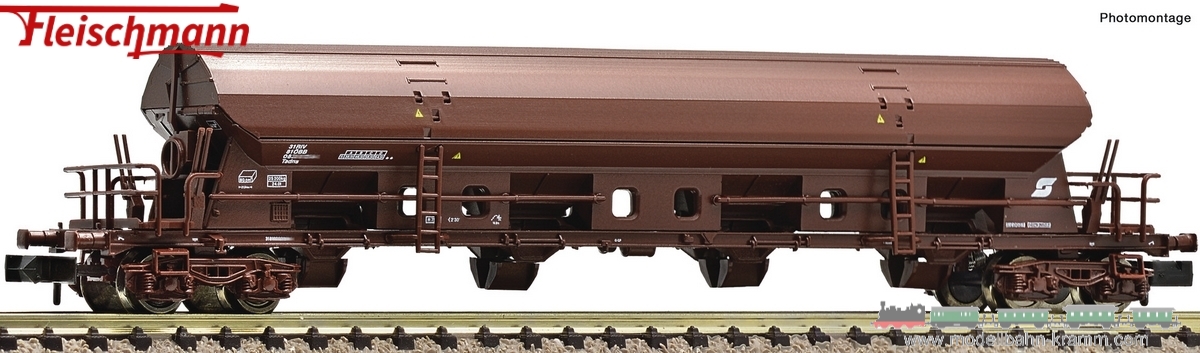 Fleischmann 6660016, EAN 4005575259989: N 4a Schwenkdachwagen ÖBB