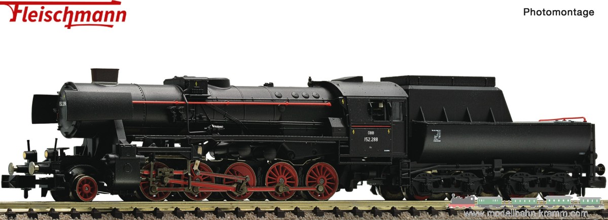 Fleischmann 7170011, EAN 4005575260763: N Sound  Dampflokomotive Rh 152 288, ÖBB III-IV