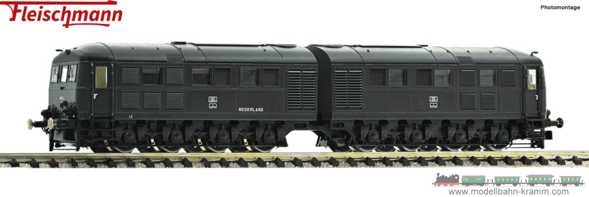 Fleischmann 725104, EAN 4005575257428: N analog Dieselelektrische Doppellokomotive L5, NS III