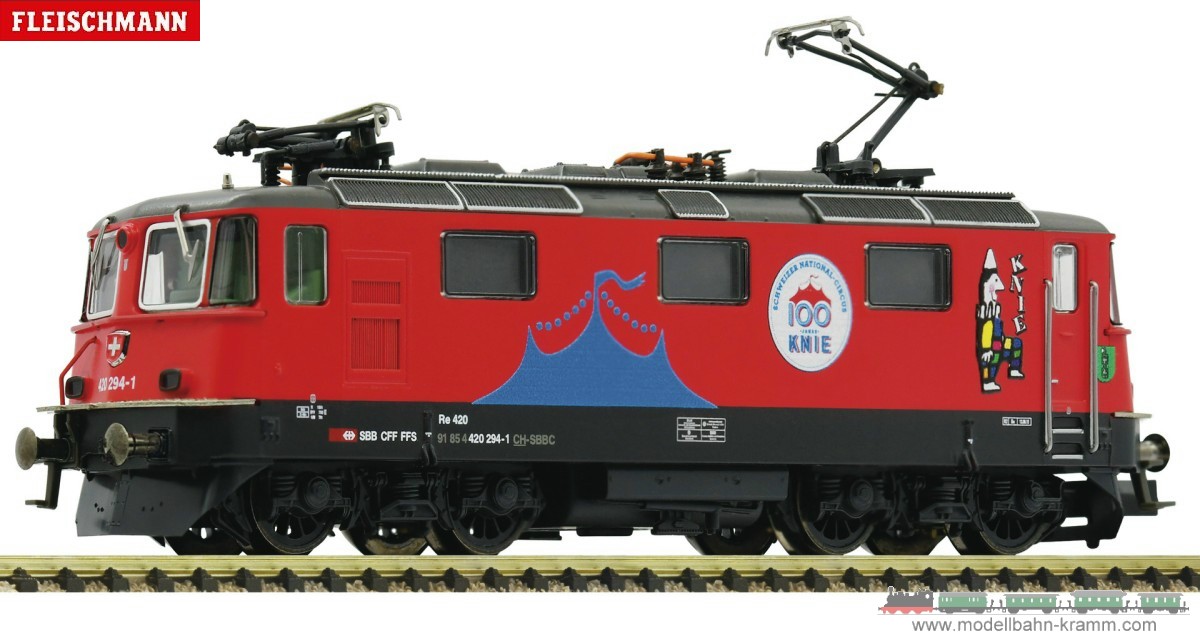 Fleischmann 734094, EAN 4005575250467: Electric locomotive 420 294-1 Circus Knie, SBB