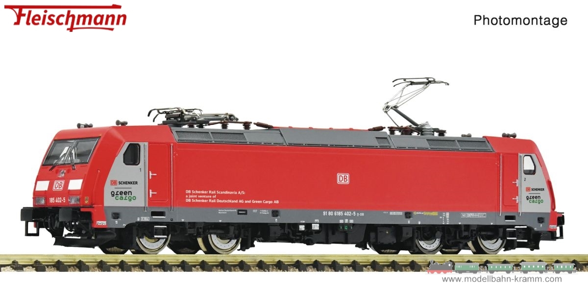 Fleischmann 7570085, EAN 9005033390006: N Sound E-Lok 185 DB AG