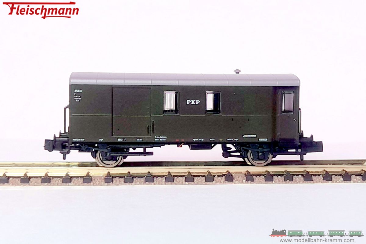 Fleischmann 830152, EAN 4005575256117: N Güterzuggepäckwagen PKP