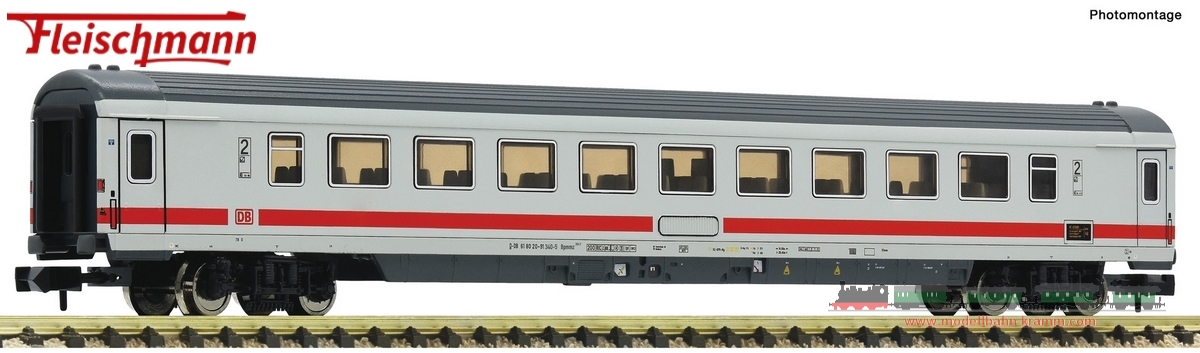 Fleischmann 861104, EAN 4005575257923: N IC/EC-Großraumwagen 2. Klasse DB AG