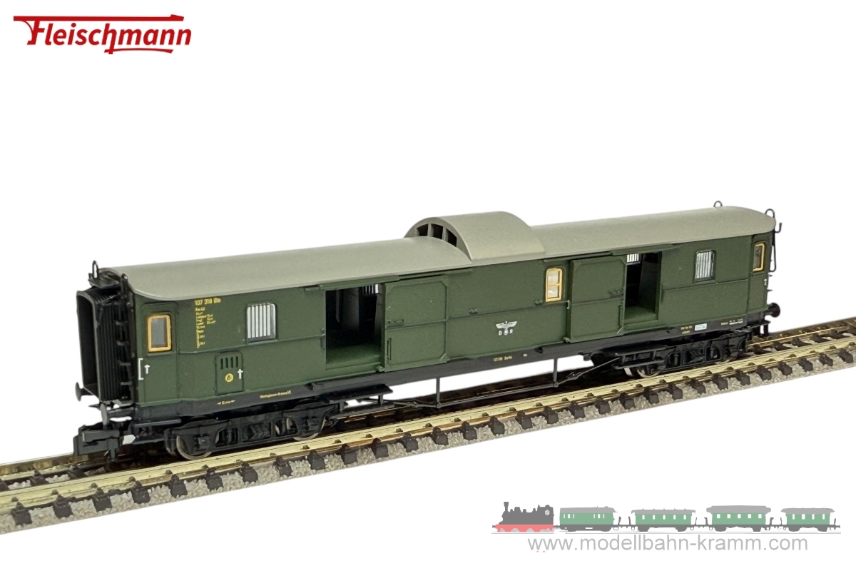 Fleischmann 886001, EAN 2000003293070: N 1x Gepäckwagen Epoche 2 der DRG, ohne Originalverpackung.