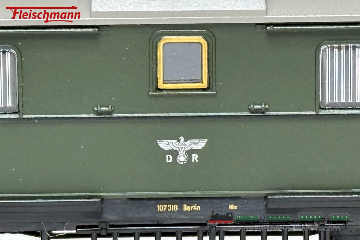 Fleischmann 886001, EAN 2000003293070: N 1x Gepäckwagen Epoche 2 der DRG, ohne Originalverpackung.