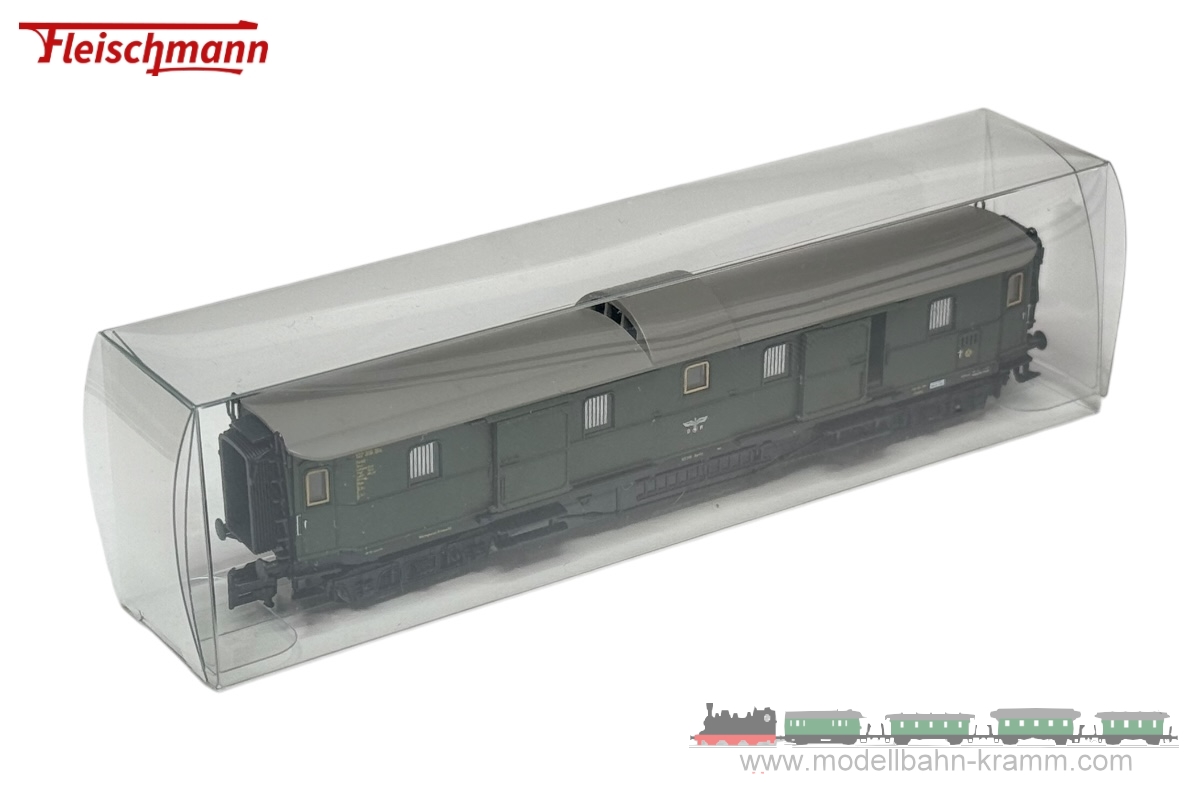 Fleischmann 886001, EAN 2000003293070: N 1x Gepäckwagen Epoche 2 der DRG, ohne Originalverpackung.