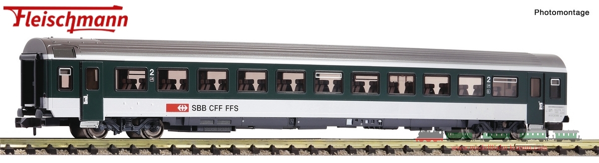 Fleischmann 890327, EAN 4005575257794: N Reisezugwagen 2. Klasse SBB
