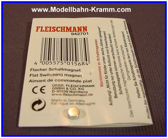 Fleischmann 942701, EAN 4005575015684: N Schaltmagnet rund 5 mm