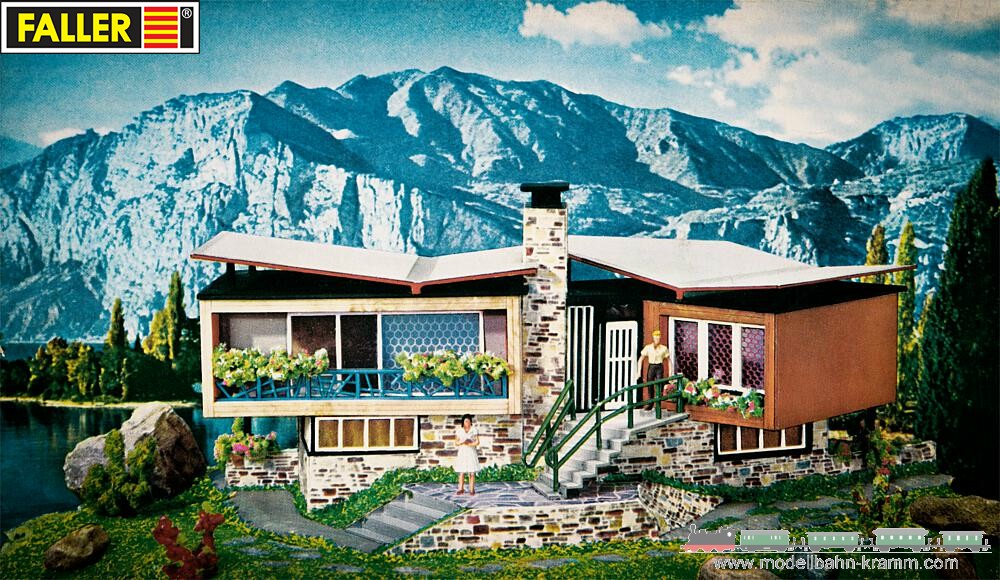 Maquette Faller B271 – Villa Du Tessin – Échelle HO 1/87 – Montée (état Bon)