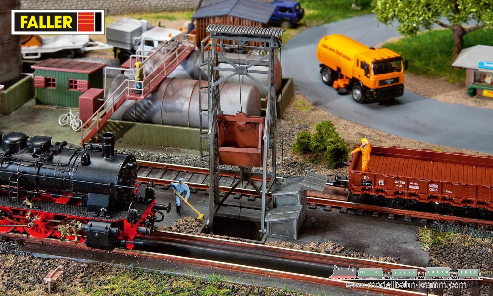 Modellbahn-Kramm: Faller 120295 H0 Ausschlackanlage mit