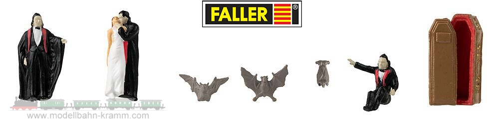 Faller 151632, EAN 4104090516321: H0 Figuren-Set Graf Dracula
