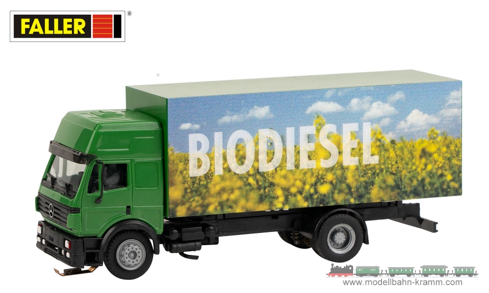 Faller 161436, EAN 4104090614362: H0 LKW MB SK Biodiesel (HERPA)