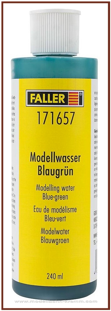 Faller 171657, EAN 4104090716578: Modellwasser blaugrün