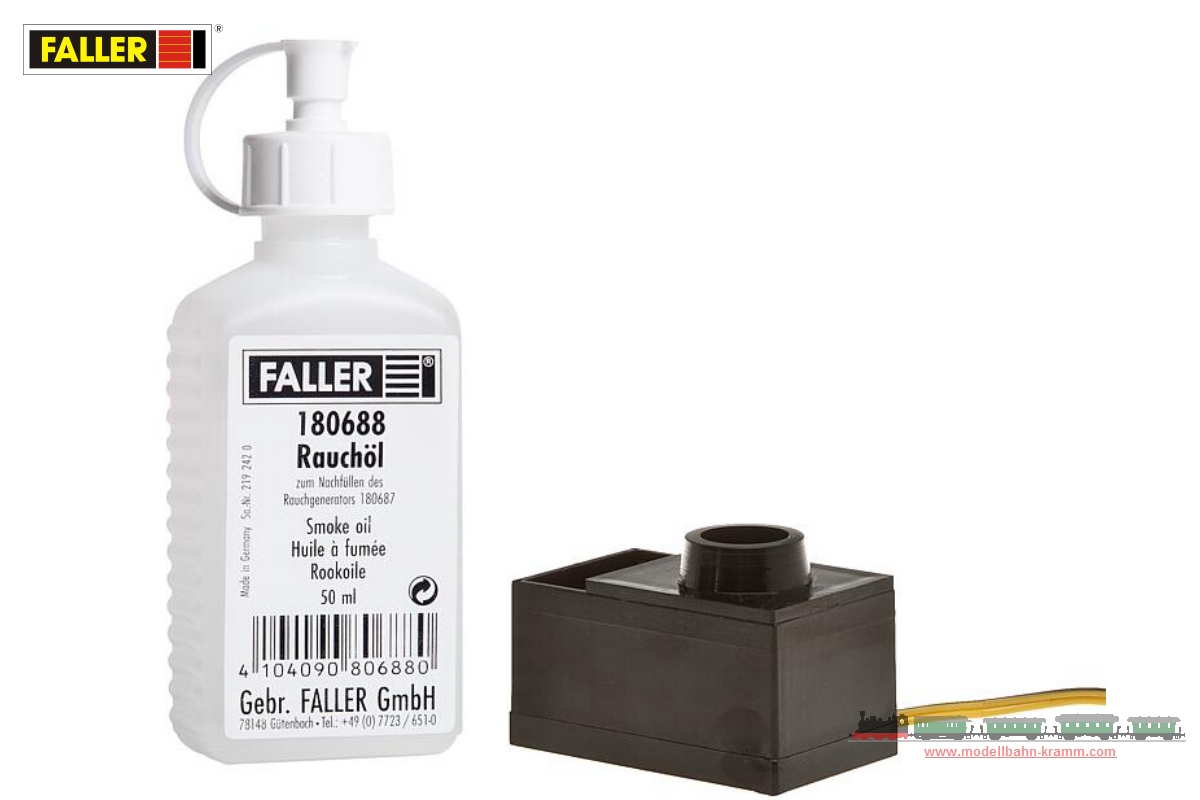 Faller 180690, EAN 4104090806903: Rauchgenerator Set