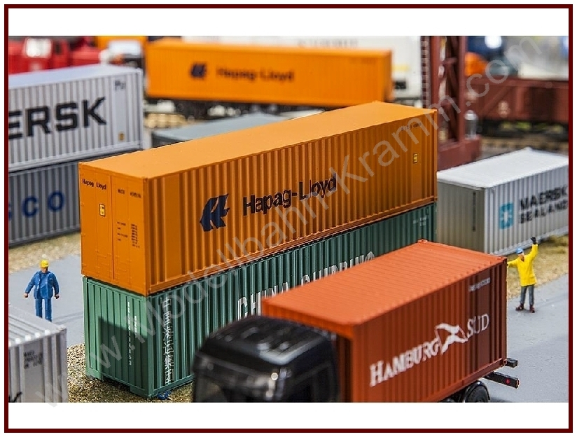 Faller 180841, EAN 4104090808419: H0 40´ Hi-Cube Container Hapag Lloyd