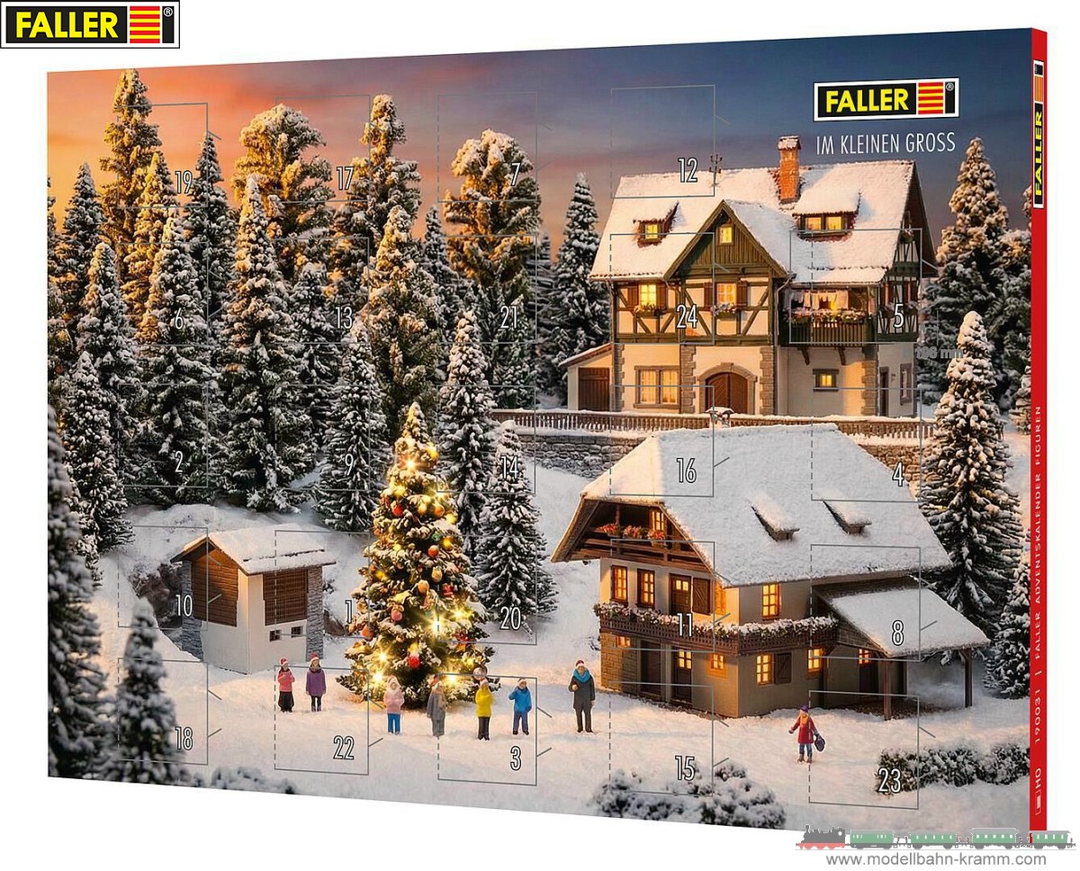 Faller 190031, EAN 4104090900311: H0 FALLER Adventskalender Figuren