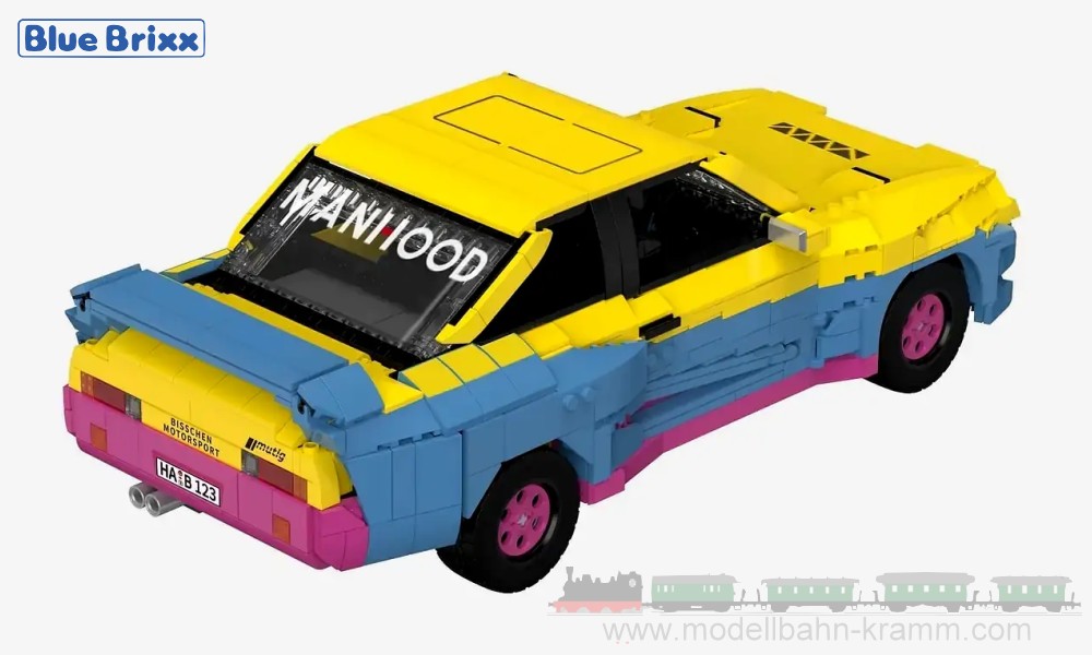 Modellbahn-Kramm: BlueBrixx 108292 Bluebrixx Opel Manta B, only €74,95