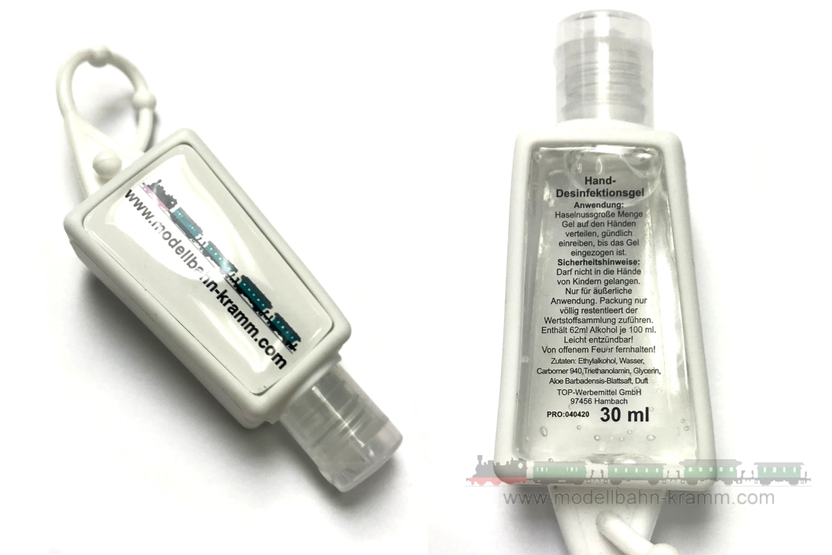 Aktionsware 20001001, EAN 2000075203960: Hand-Desinfektionsgel 30ml